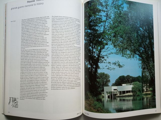 Revista de arquitectura. Nuevos museos de Francia.