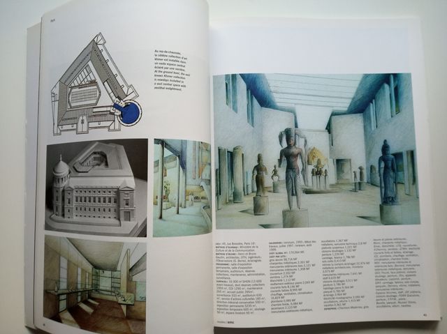 Revista de arquitectura. Nuevos museos de Francia.