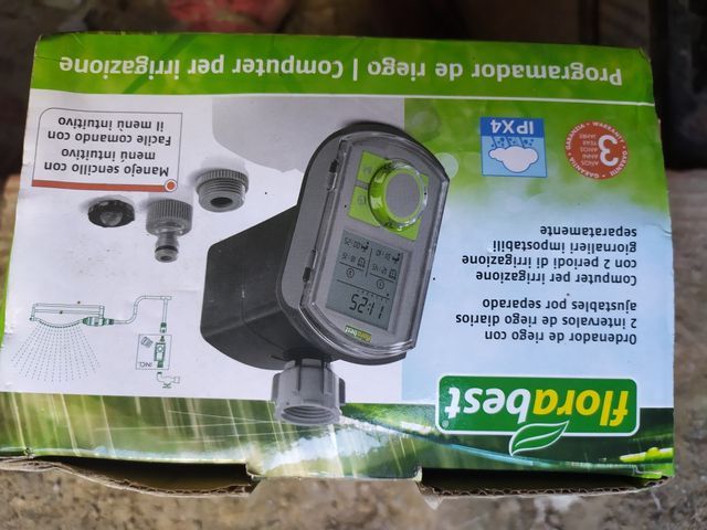 ordenador de riego nuevo florabest.