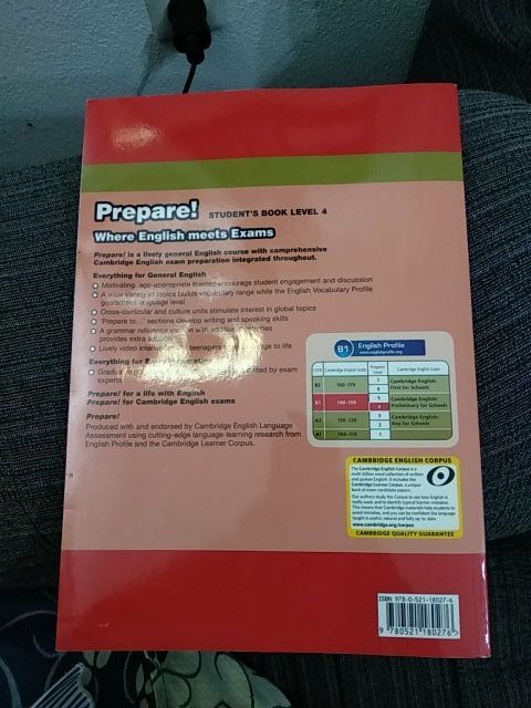 Libro Inglés Prepare! nivel B1