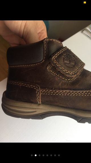 botas timberland niño velcro