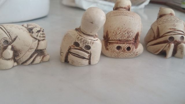 Netsuke antiguos pero falsos