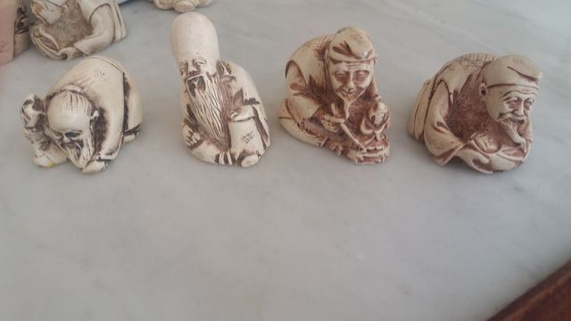 Netsuke antiguos pero falsos