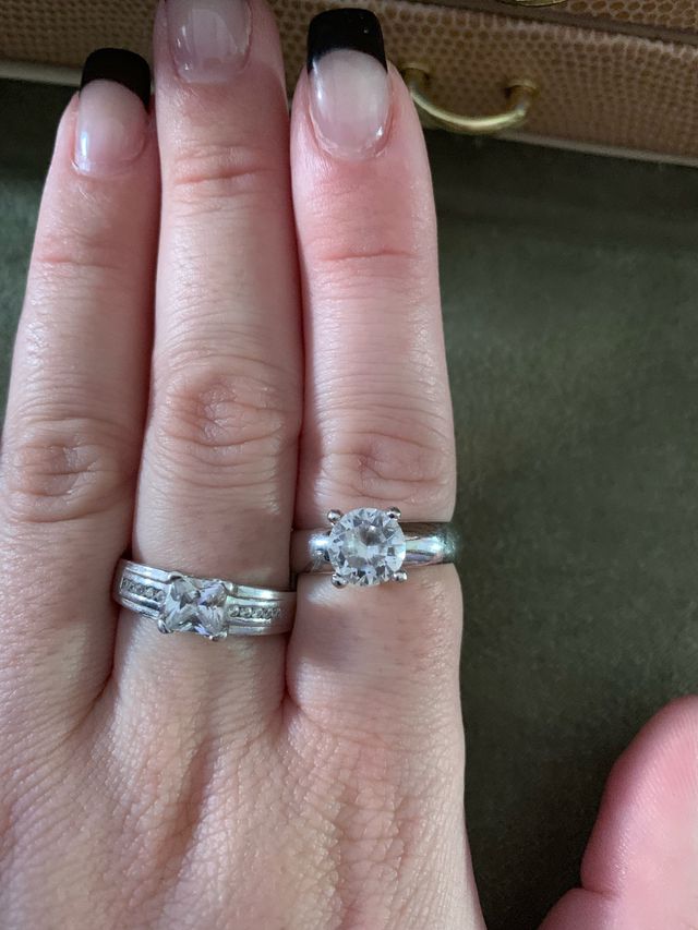 Anillos de plata precio negociable