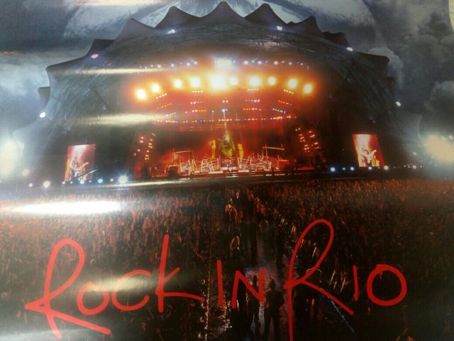 Póster Iron Maiden Rock in Rio