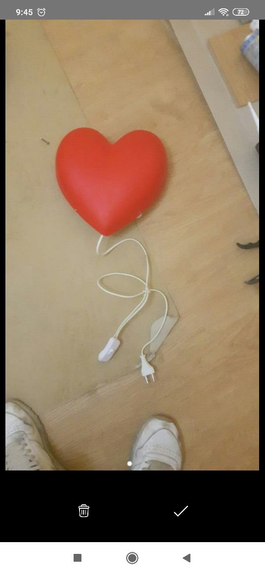 2 lamparas mesita de colgar