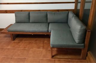 Sofa rinconera jardin