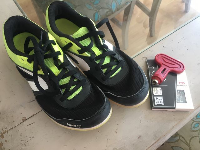 Zapatillas atletismo con clavos