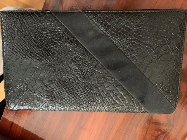 Bolso fiesta negro serpiente