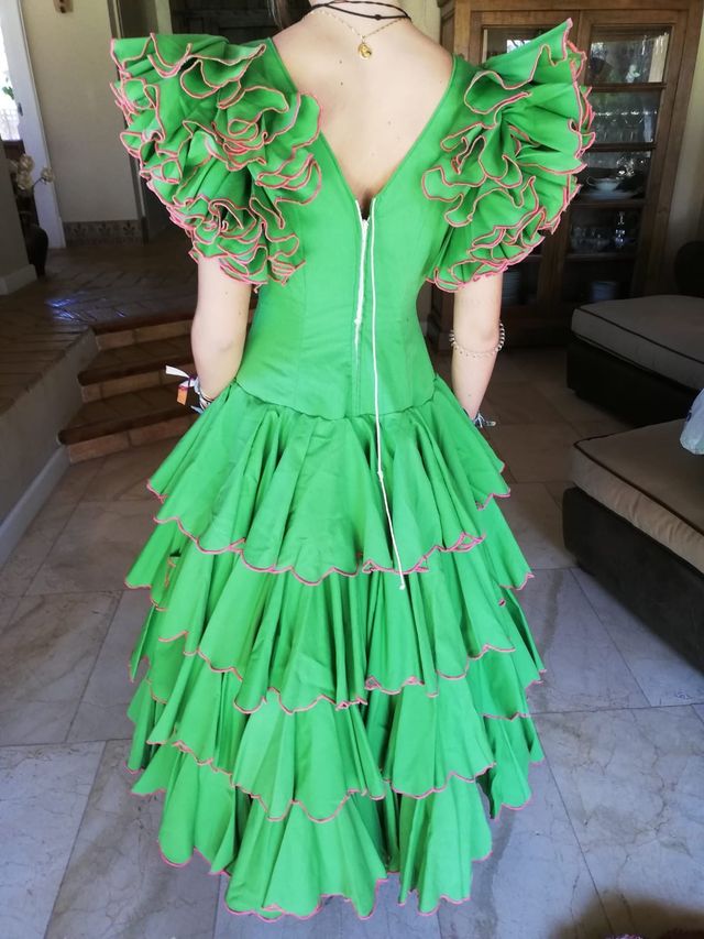 Traje de flamenca