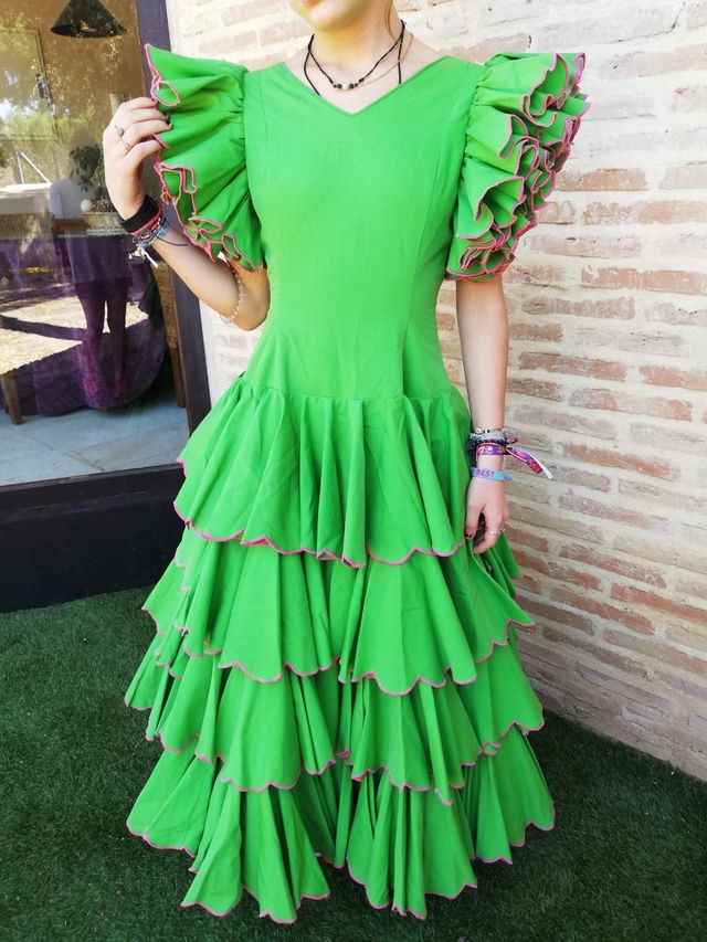 Traje de flamenca