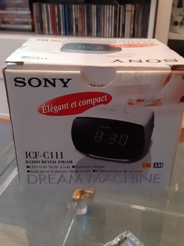 radio despertador sony