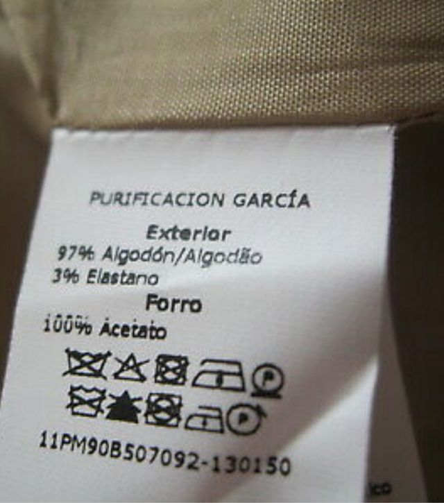 Purificación García, vestido nuevo, talla 44