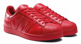 zapatillas adidas rojas