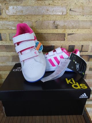 zapatillas adidas niño rojas