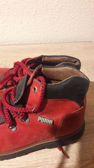 botas puma para niños
