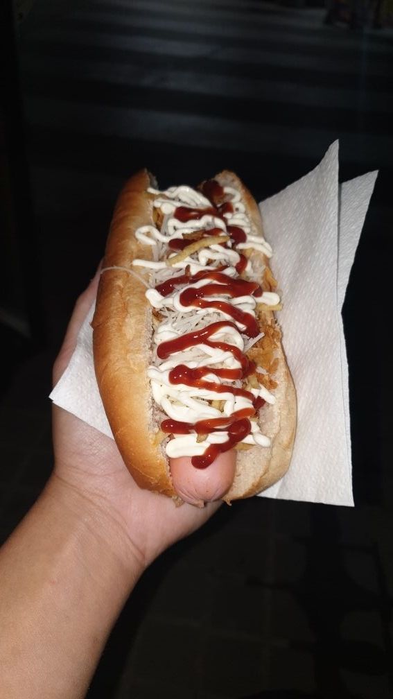 Carro de perritos calientes para eventos