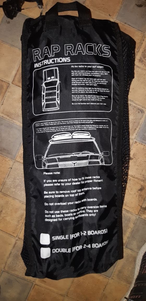 Porta tablas surf (rack) de segunda mano por 40 € en Gijón en WALLAPOP