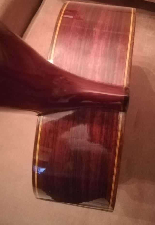 Guitarra palosanto luthier Enrique Tapicas