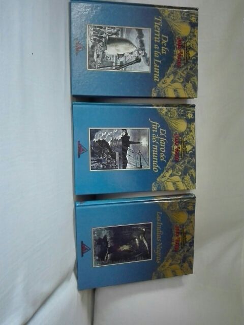 tres libros d e Julio verne nuevos a estrenar.