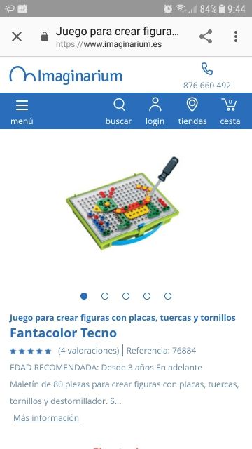 Juego de construcción Imaginarium