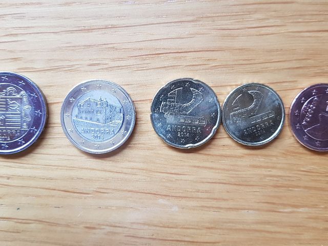 Monedas Euro Andorra 2014