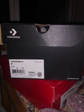 converse originales negras