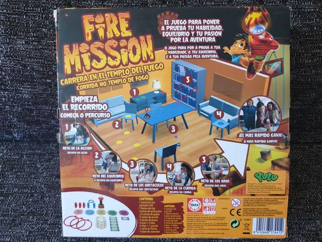 Juego de mesa "Fire Hission"