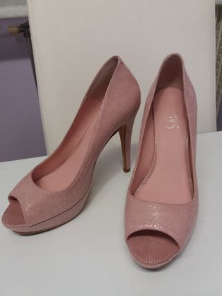 zapatos color nudé marypaz