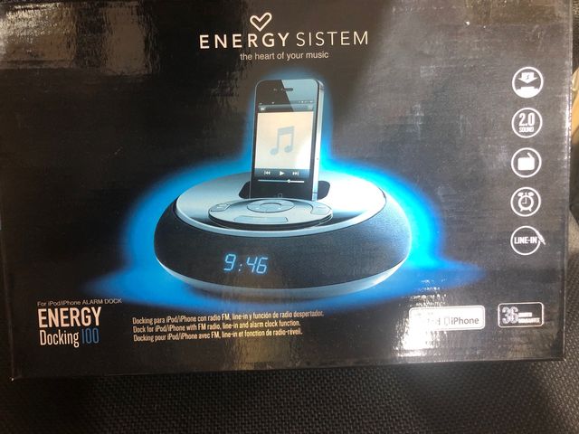 Altavoces docking iPod/iPhone