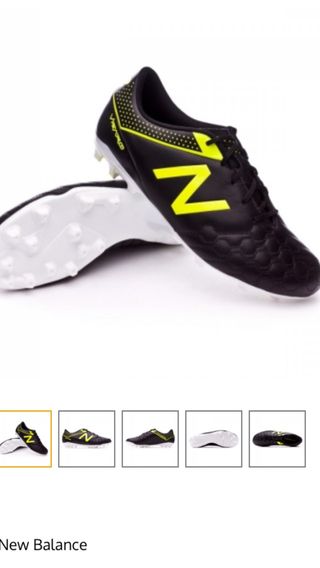 Botas de fútbol New Balance de segunda mano en WALLAPOP BOTAS DE FUTBOL MULTITACOS NEW BALANCE TALLA 38 de segunda