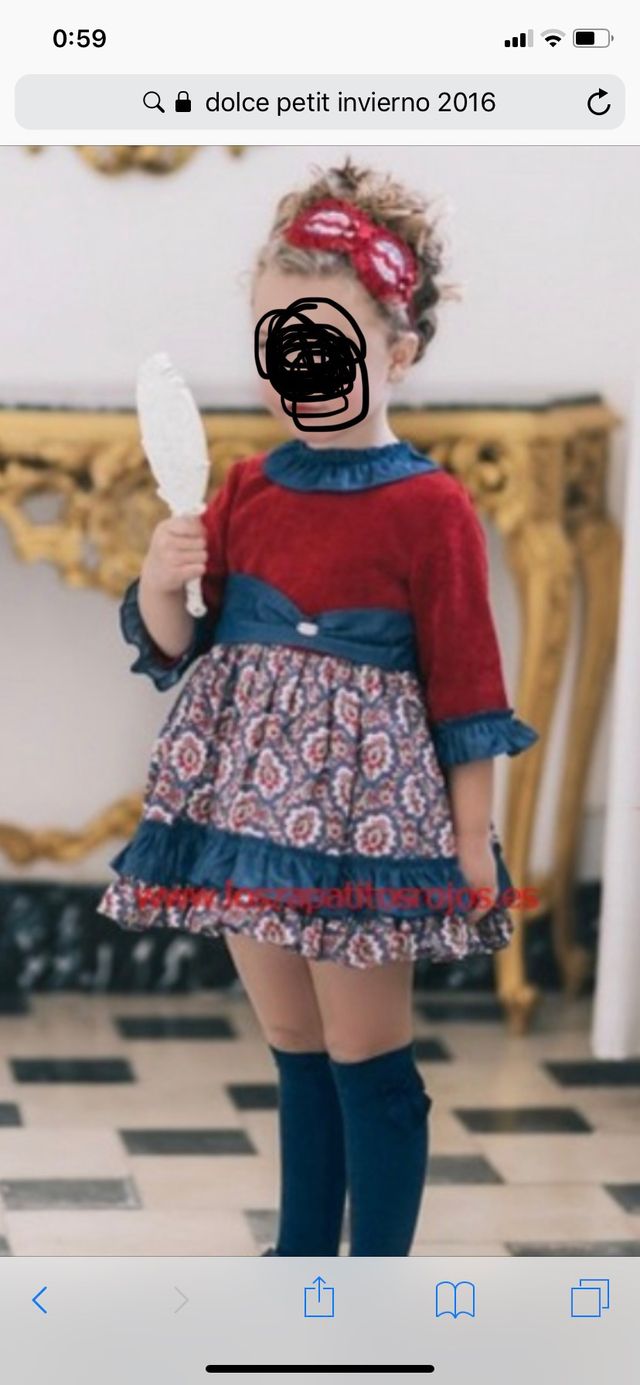 Vestido dolce Pettit