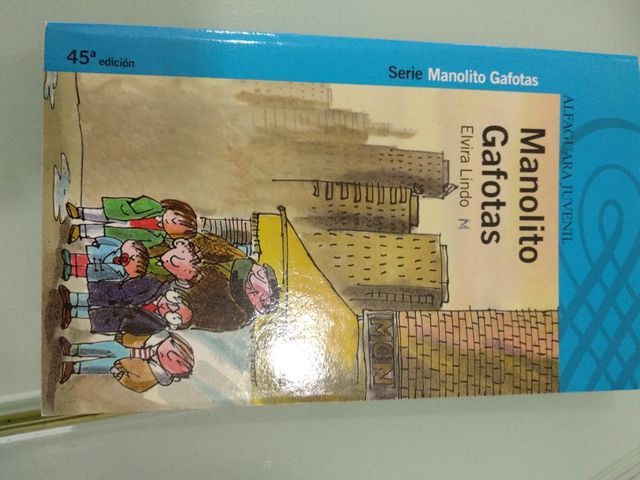 libro Manolito gafotas