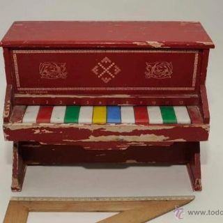 piano infantil madera