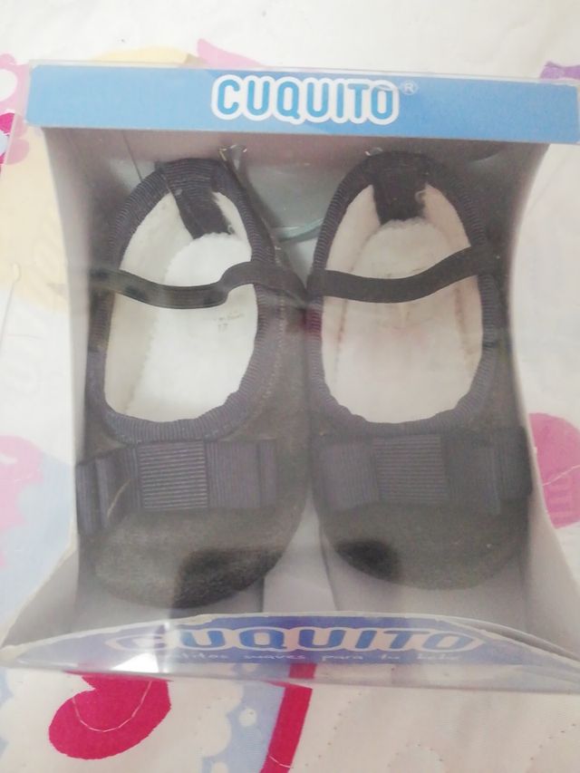 zapatitos grises talla 17 nuevas!!!