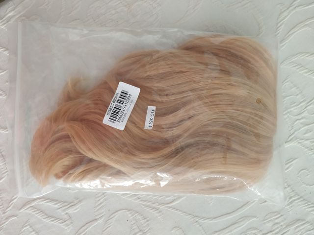 Peluca Cosplay Rubia corta