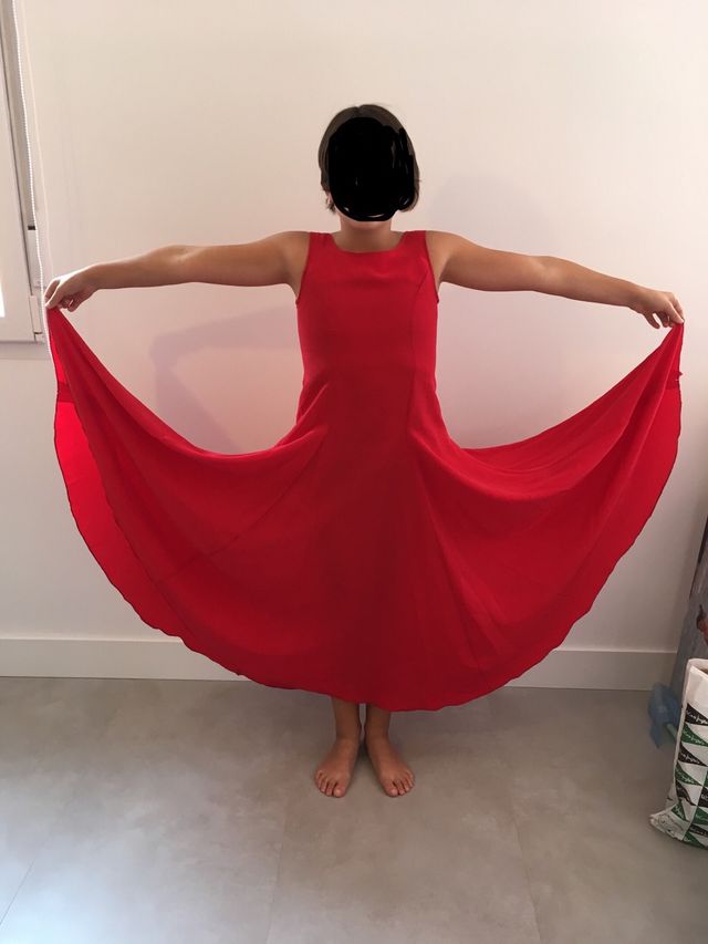 Vestido danza española niña