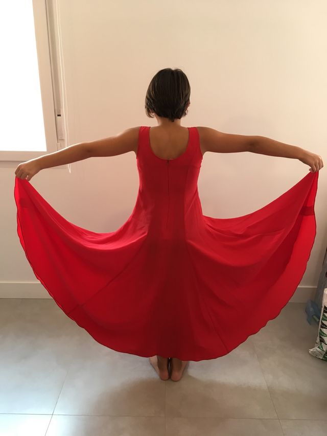 Vestido danza española niña