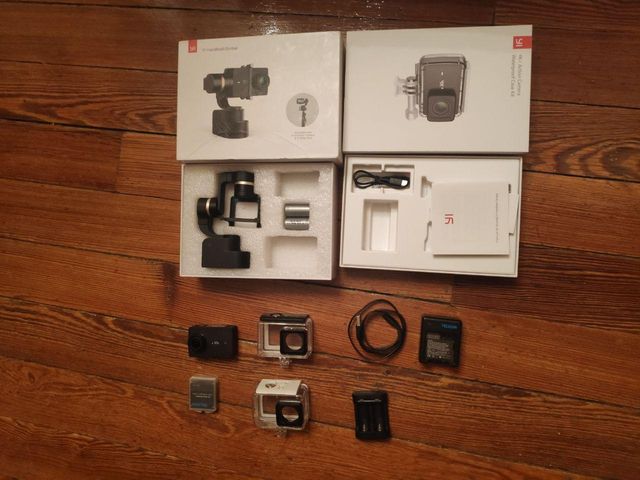 Yicam 4k+ + Yi Estabilizador 3 Ejes