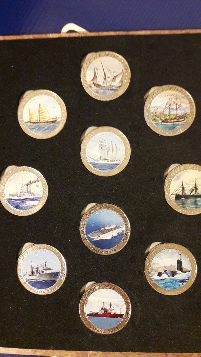 historia navegación monedas