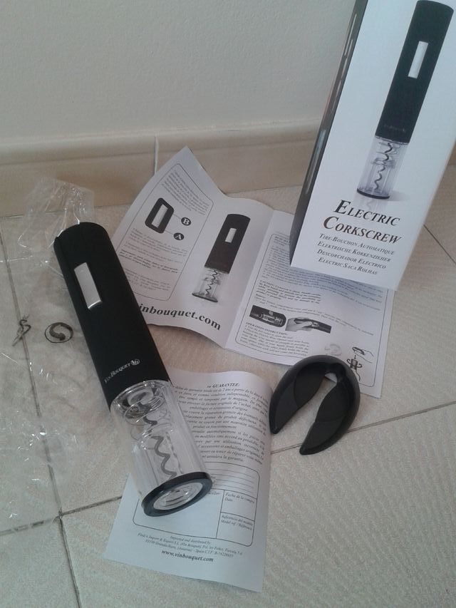 ELEGANTE Sacacorcho eléctrico NUEVO
