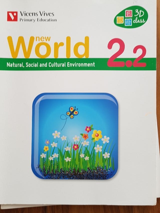 new world Vicens Vives 2º de primaria 3 tomos
