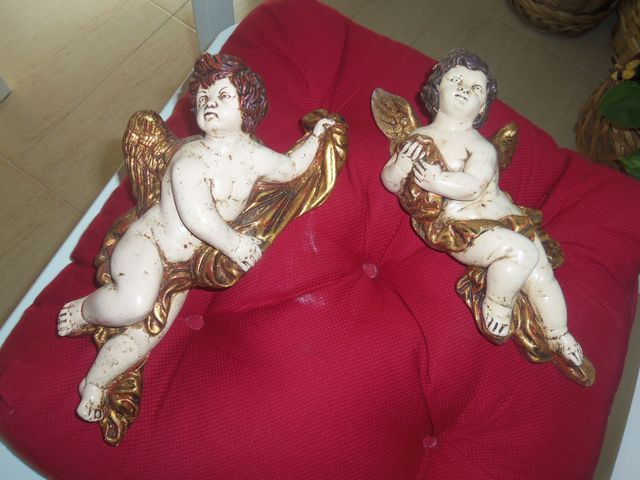 DOS ANGELES  DECORACION. ANTIGUEDADES