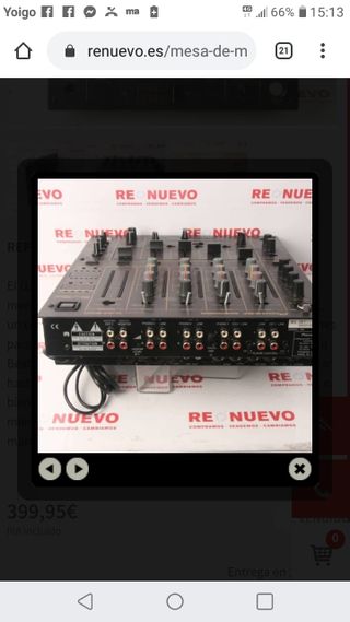 Pioneer en mano en Mesa Madrid de segunda de WALLAPOP mezclas OZlwTPkXiu
