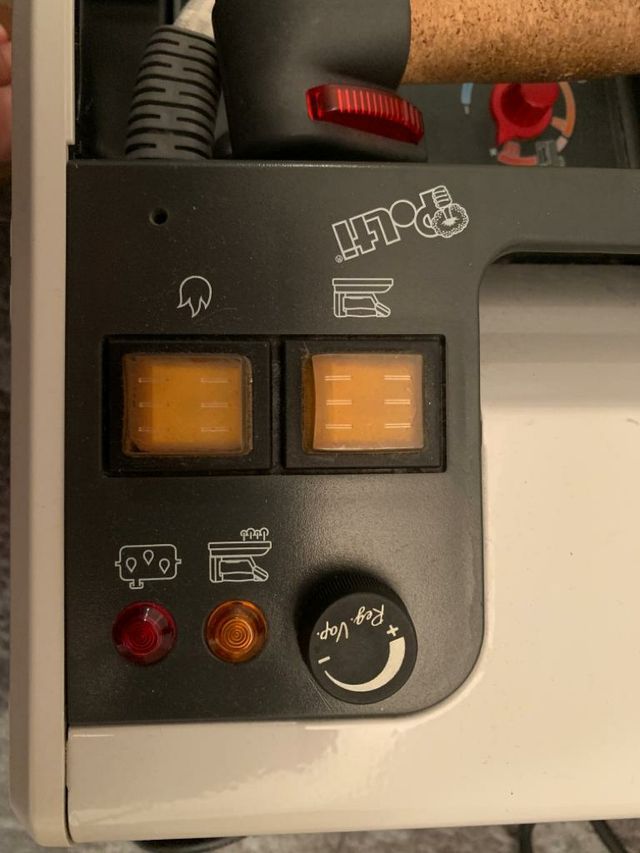 Plancha polti vaporeta super pro.No echa vapor de segunda mano por 35