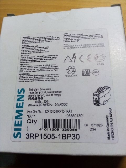 INTERRUPTOR AUTOMATICO/DISYUNTOR