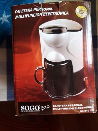 Cafetera Sogo sin estrenar de segunda mano por 9 € en Cafetera Sogo sin estrenar de segunda mano por 9 € en