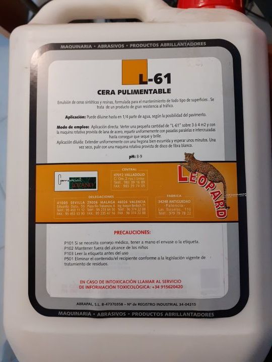 cera pulimentable L 61