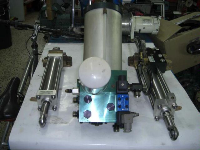 Kit completo timon asistido hidromarine seminuevo