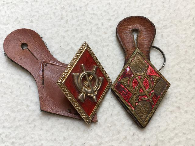 Lote insignias y rombos Ejército Español 70s-80s